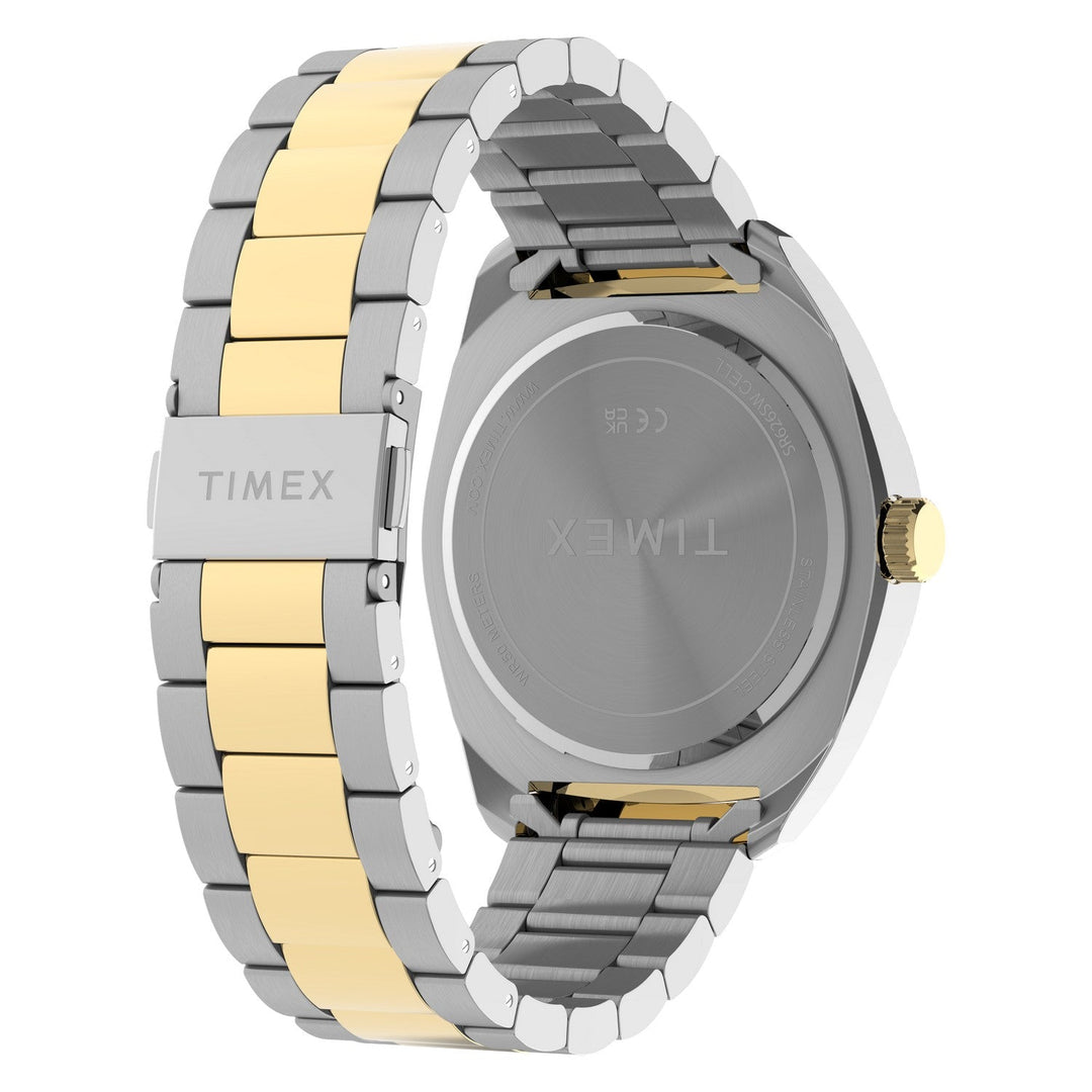 Timex Watches Mens Weston 45mm Stainless Steel Bracelet Watch TW2Y89100