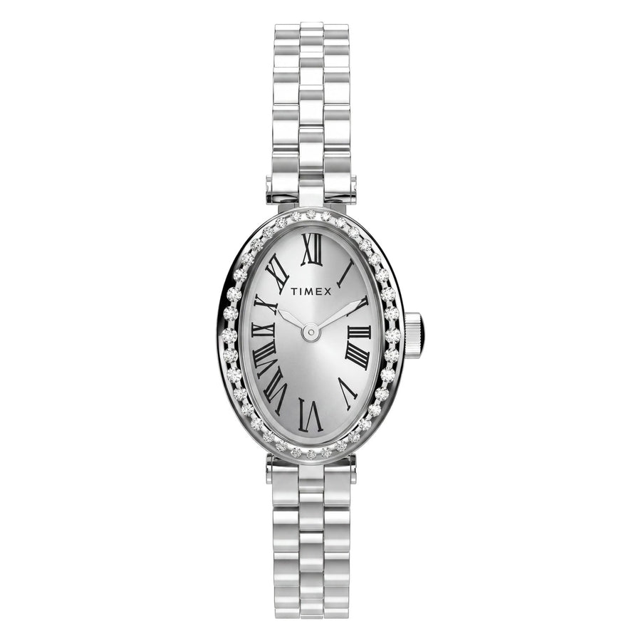 Timex Womens Cavatina  19mm Stainless Steel Bracelet Watch TW2Y90000