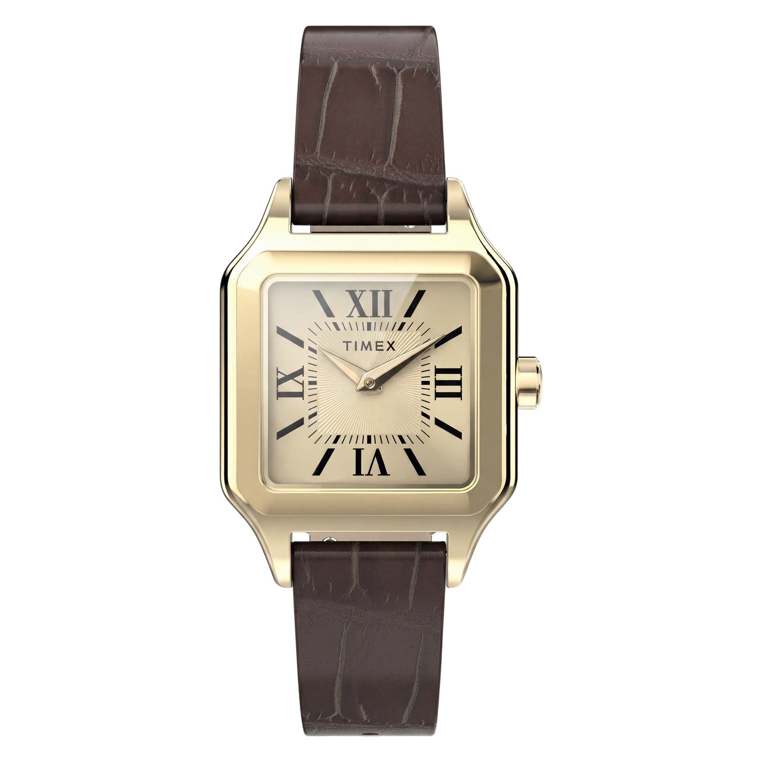 Timex Watches Womens Addison 23mm Leather Strap Watch TW2Y90700