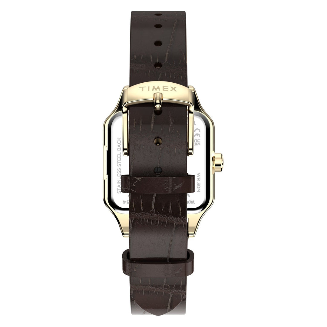 Timex Watches Womens Addison 23mm Leather Strap Watch TW2Y90700