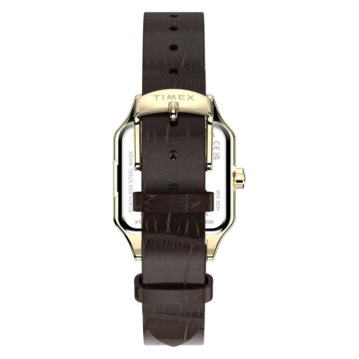 Timex Watches Womens Addison 23mm Leather Strap Watch TW2Y90700