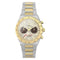 Timex Watches Unisex Q Timex Continental Chronograph 36mm Stainless Steel Bracelet Watch TW2Y92300