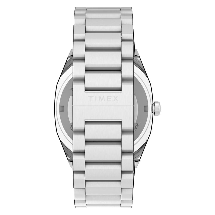 Timex Watches Mens Timex® Automatic E Line 38mm Stainless Steel Bracelet Watch TW6A00500