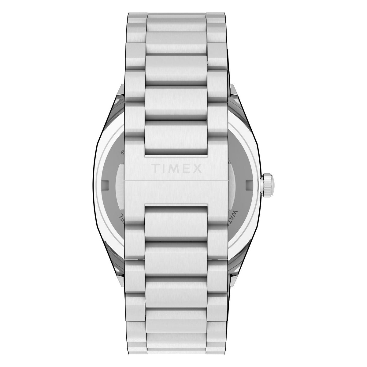 Timex Watches Mens Timex® Automatic E Line 38mm Stainless Steel Bracelet Watch TW6A00500