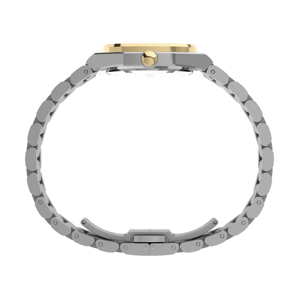 Timex Womens Timex  Quartz E Line 30mm Stainless Steel Bracelet Watch TW6A00800
