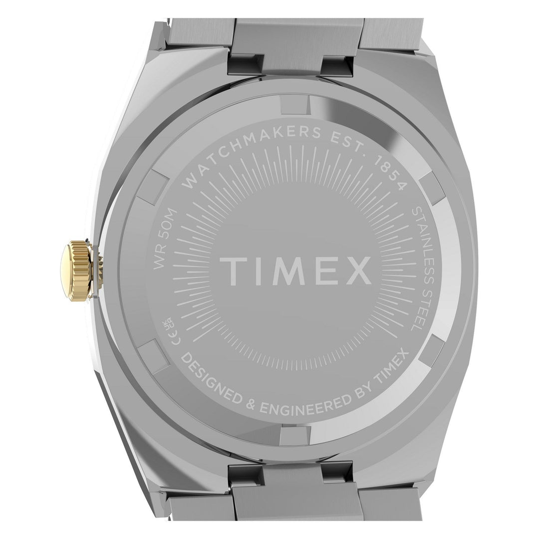 Timex Watches Womens Timex® Quartz E Line 30mm Stainless Steel Bracelet Watch TW6A00800