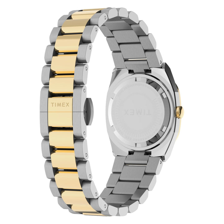 Timex Watches Womens Timex® Quartz E Line 30mm Stainless Steel Bracelet Watch TW6A00800