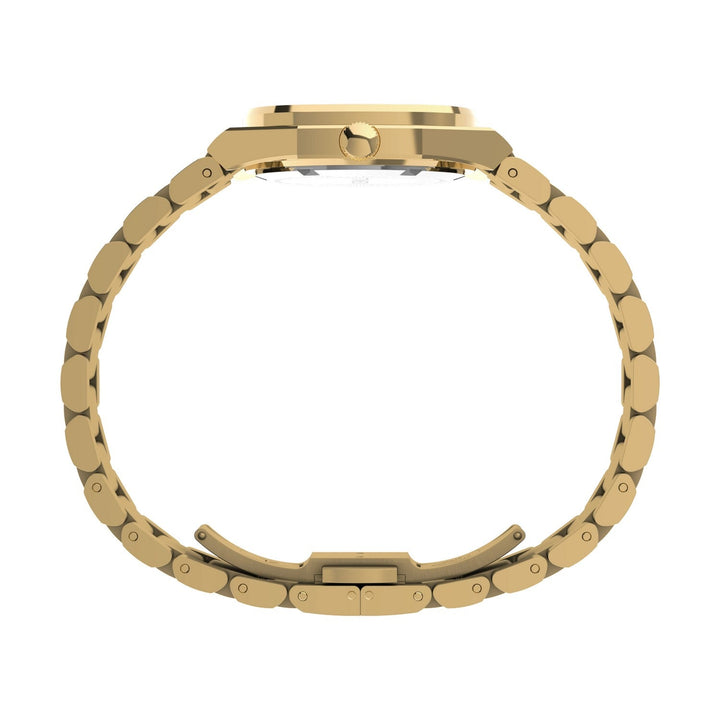 Timex Watches Womens Timex® Quartz E Line 30mm Stainless Steel Bracelet Watch TW6A00900