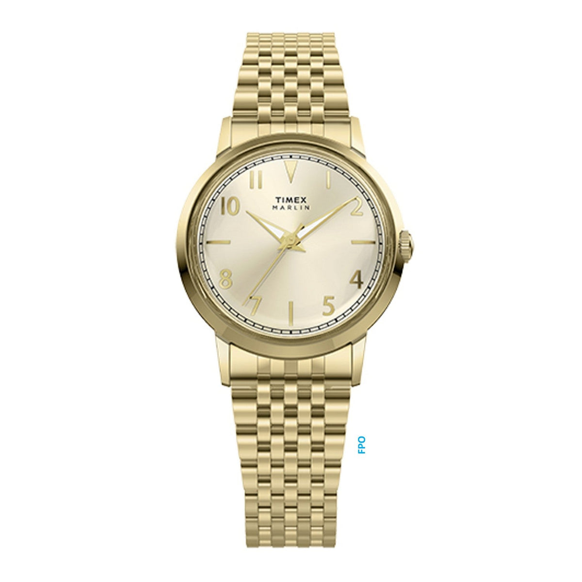 Timex Watches Unisex Marlin® 34mm Stainless Steel Bracelet Watch TW6A04000