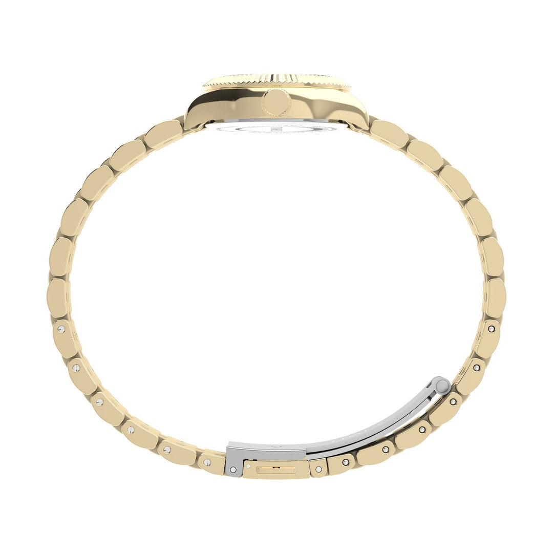 Timex Watches Womens Peanuts x Timex Legacy Mini Heart Hug 25mm Stainless Steel Bracelet Watch TW6A07400
