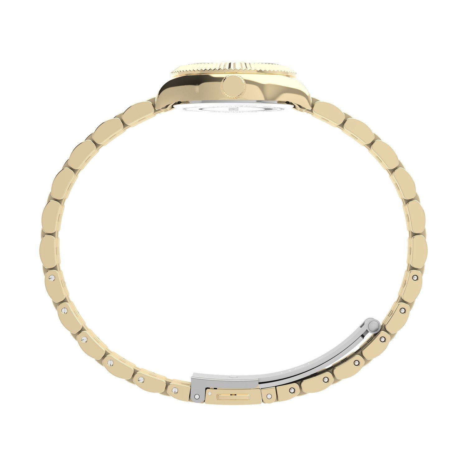 Timex Watches Womens Peanuts x Timex Legacy Mini Heart Hug 25mm Stainless Steel Bracelet Watch TW6A07400