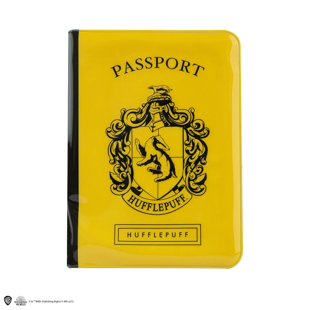 Harry Potter Tag + Passport cover SET Hufflepuff CR2514