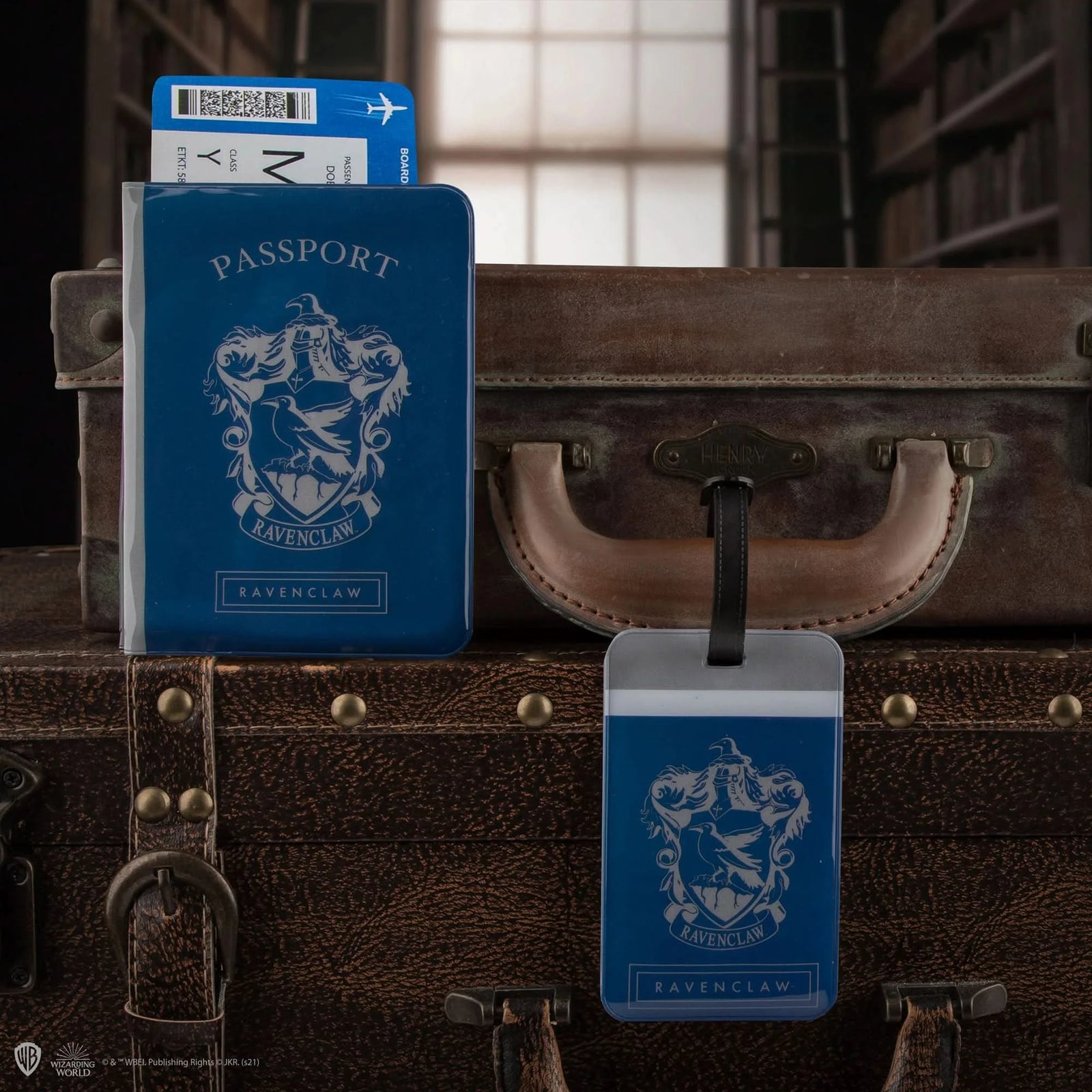 Harry Potter Tag + Passport Cover Set - Ravenclaw CR2513