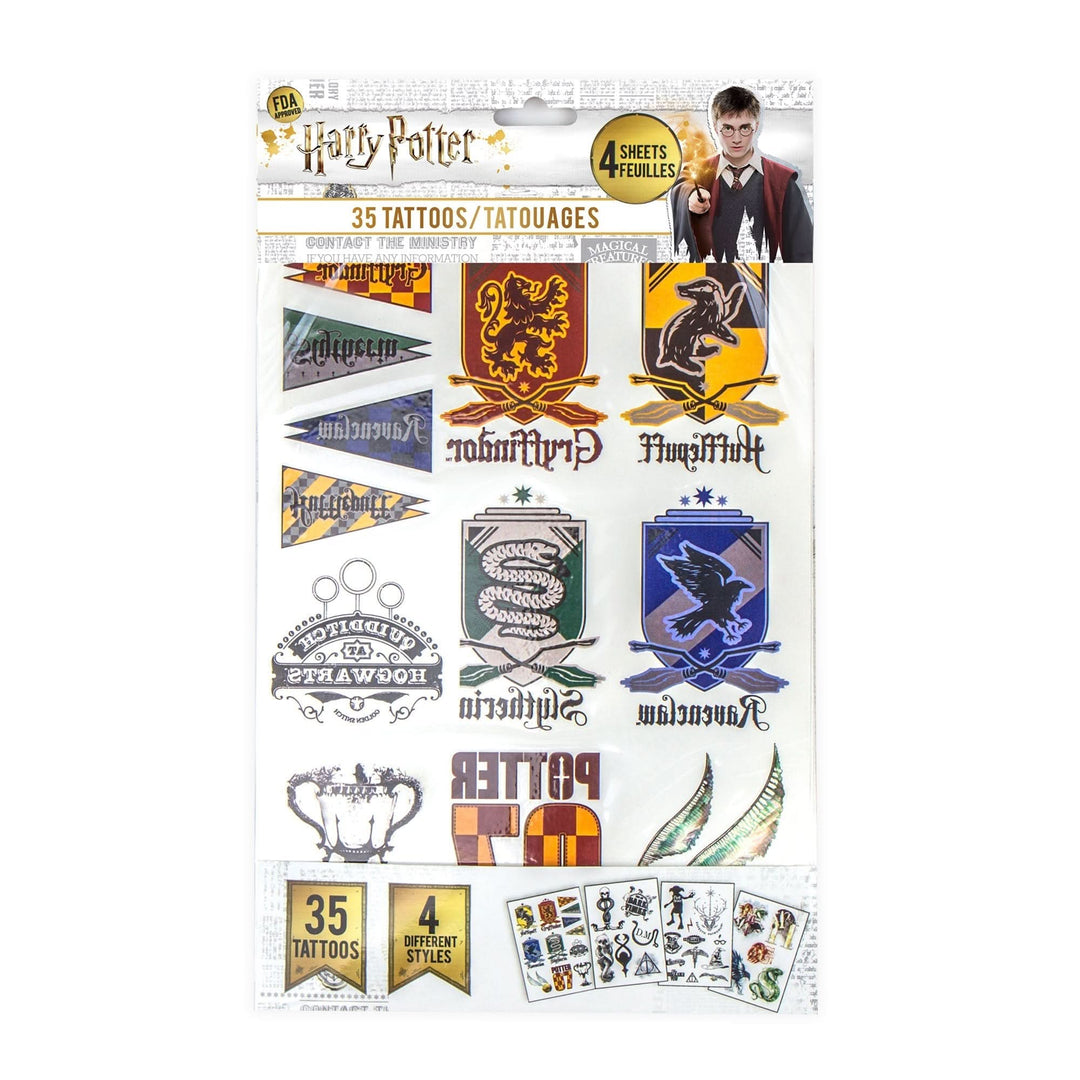 Harry Potter Set Of 35 Harry Potter Temporary Tattoos CR2606