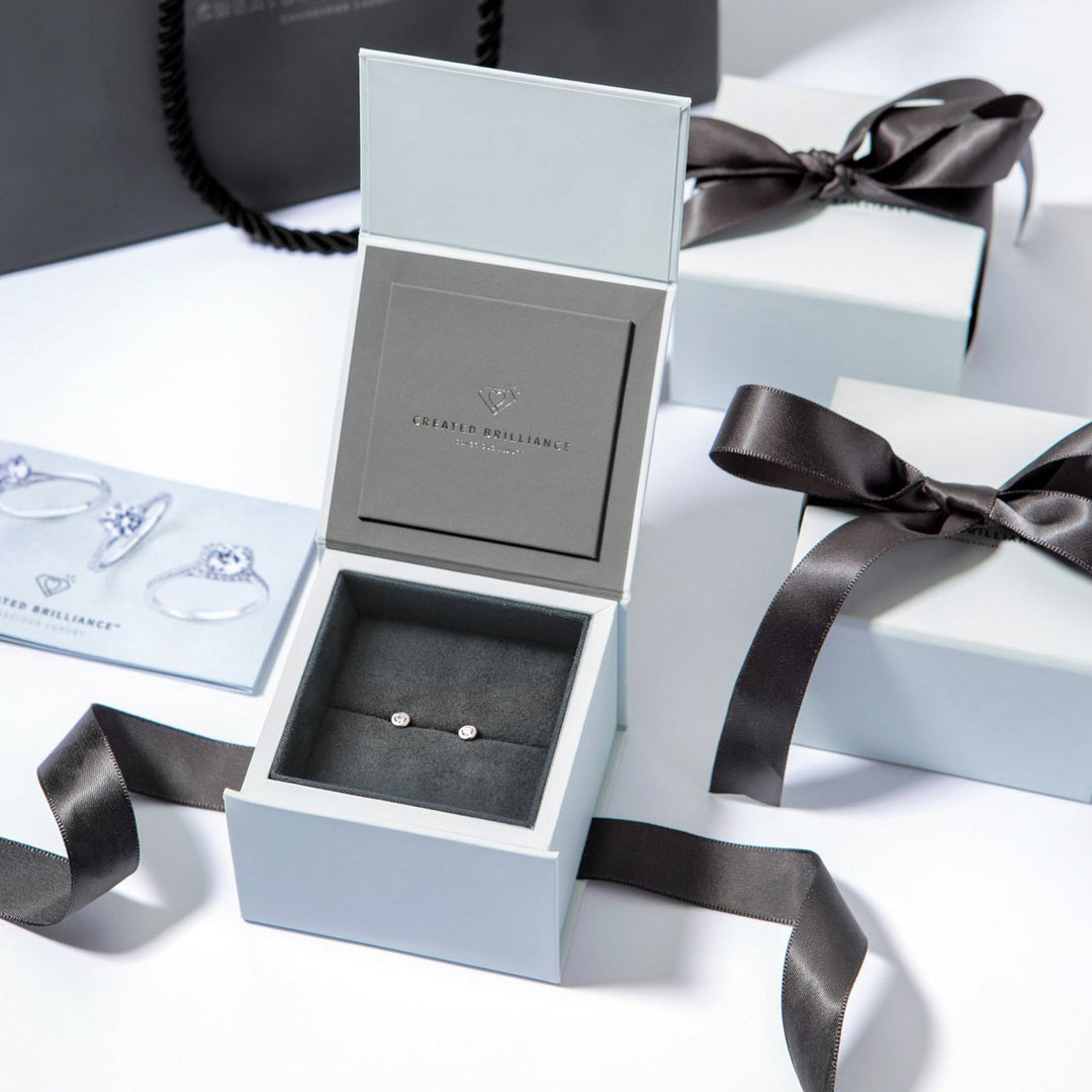 Alexis | 9ct White Gold 0.20ct tw Lab Grown Diamond Earrings