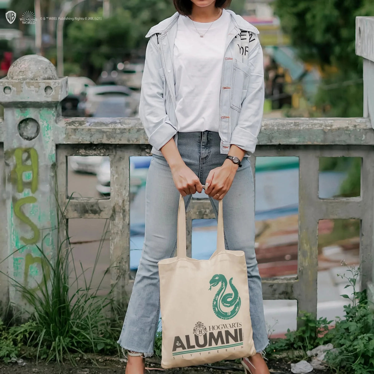 Alumni Slytherin Tote Bag CR2422