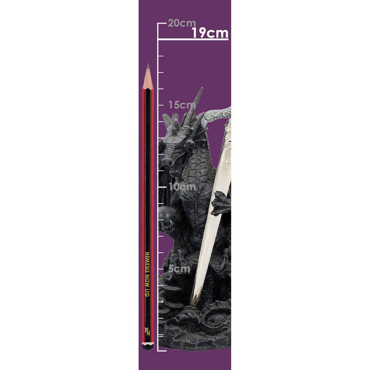 Oath Of the Dragon Letter Opener Holder 19cm U0778C4