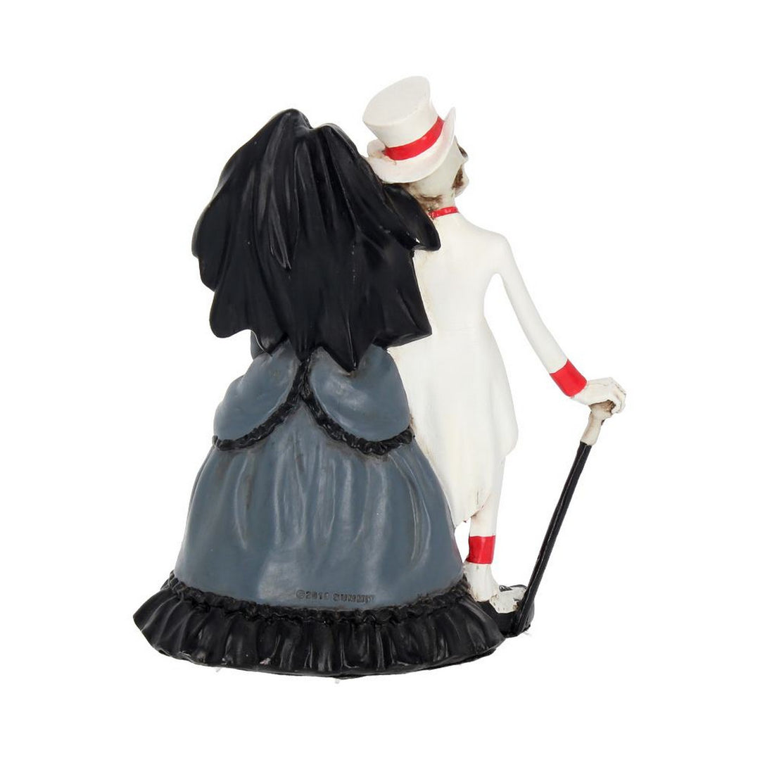 Forever By Your Side Figurine Skeleton Wedding Bride Groom Valentine U1502D5
