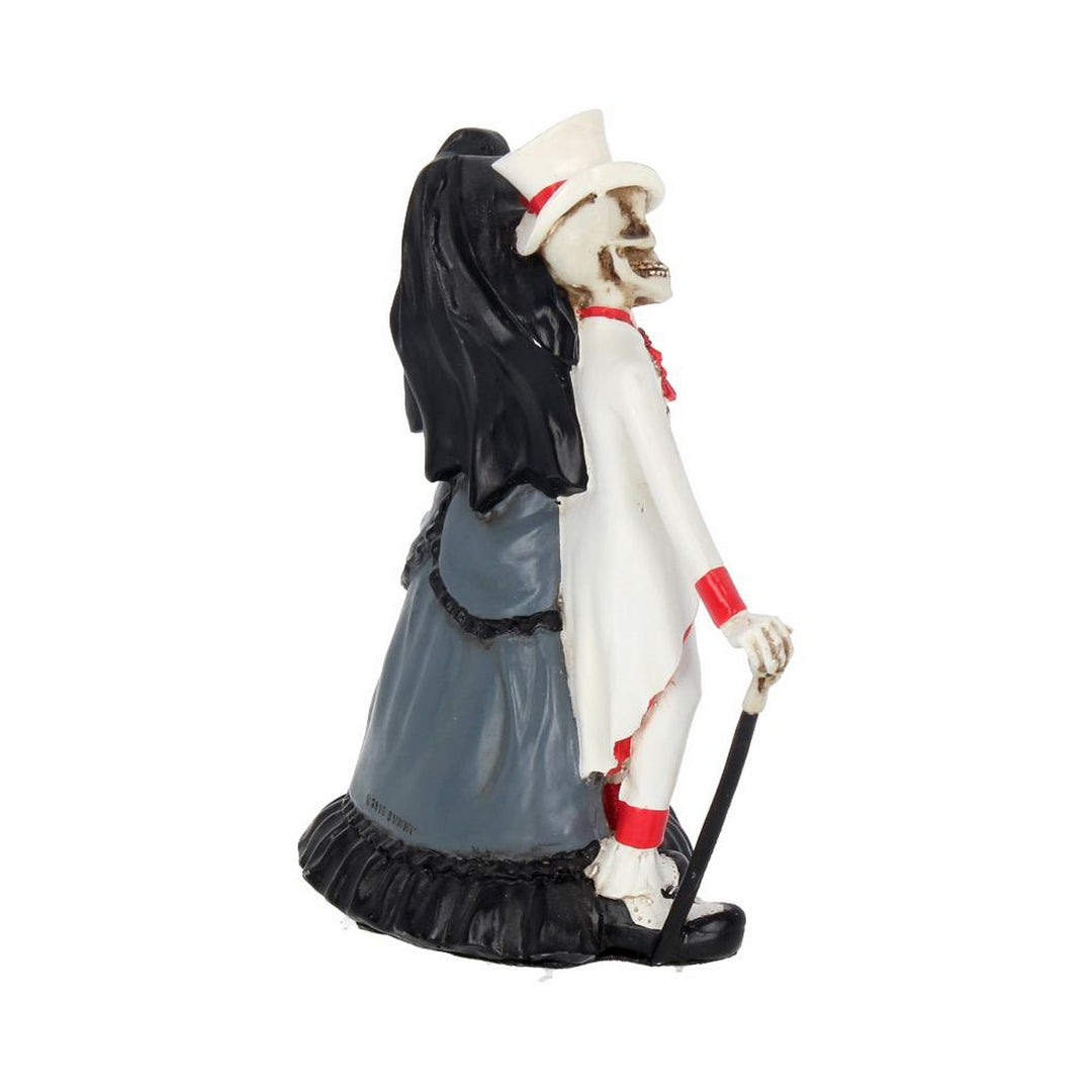 Forever By Your Side Figurine Skeleton Wedding Bride Groom Valentine U1502D5