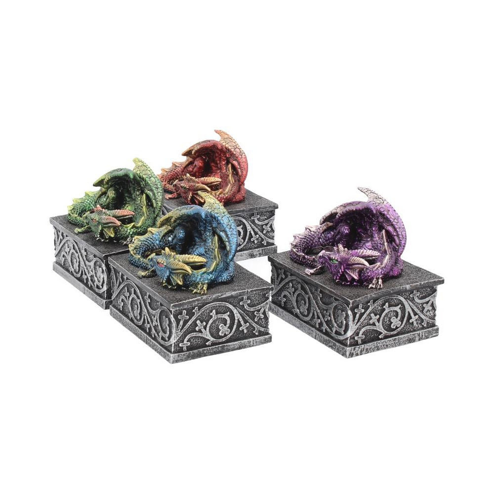 Dragons Safehold Box Set of 4 Trinket Boxes U2008F6
