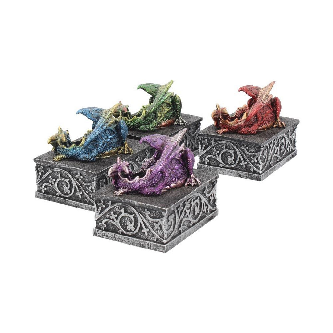 Dragons Safehold Box Set of 4 Trinket Boxes U2008F6