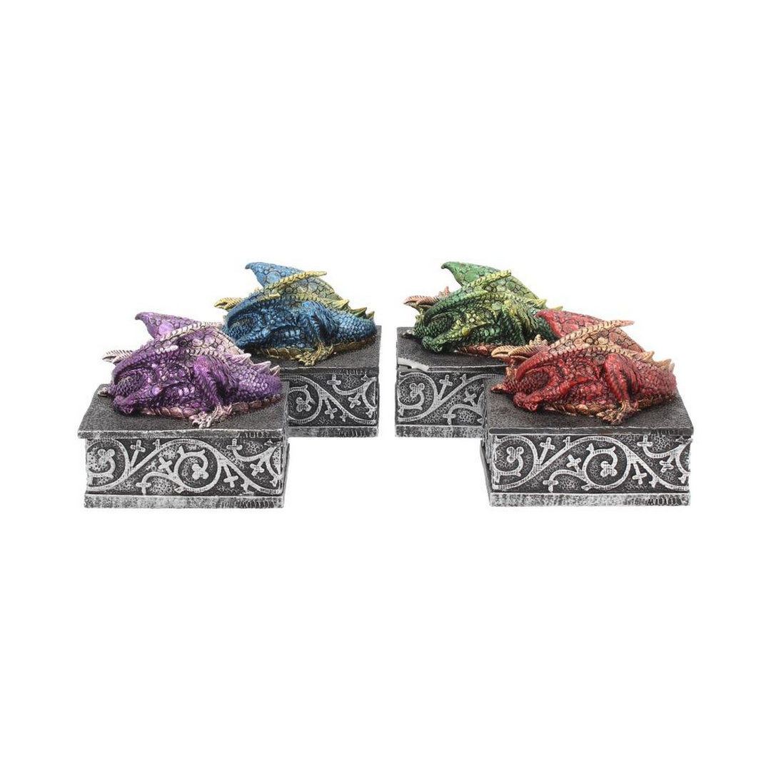 Dragons Safehold Box Set of 4 Trinket Boxes U2008F6