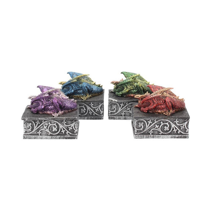 Dragons Safehold Box Set of 4 Trinket Boxes U2008F6