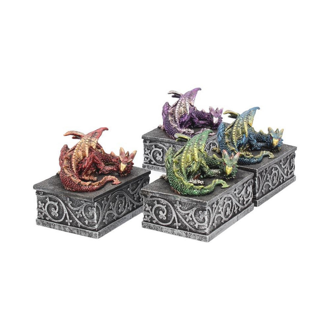 Dragons Safehold Box Set of 4 Trinket Boxes U2008F6