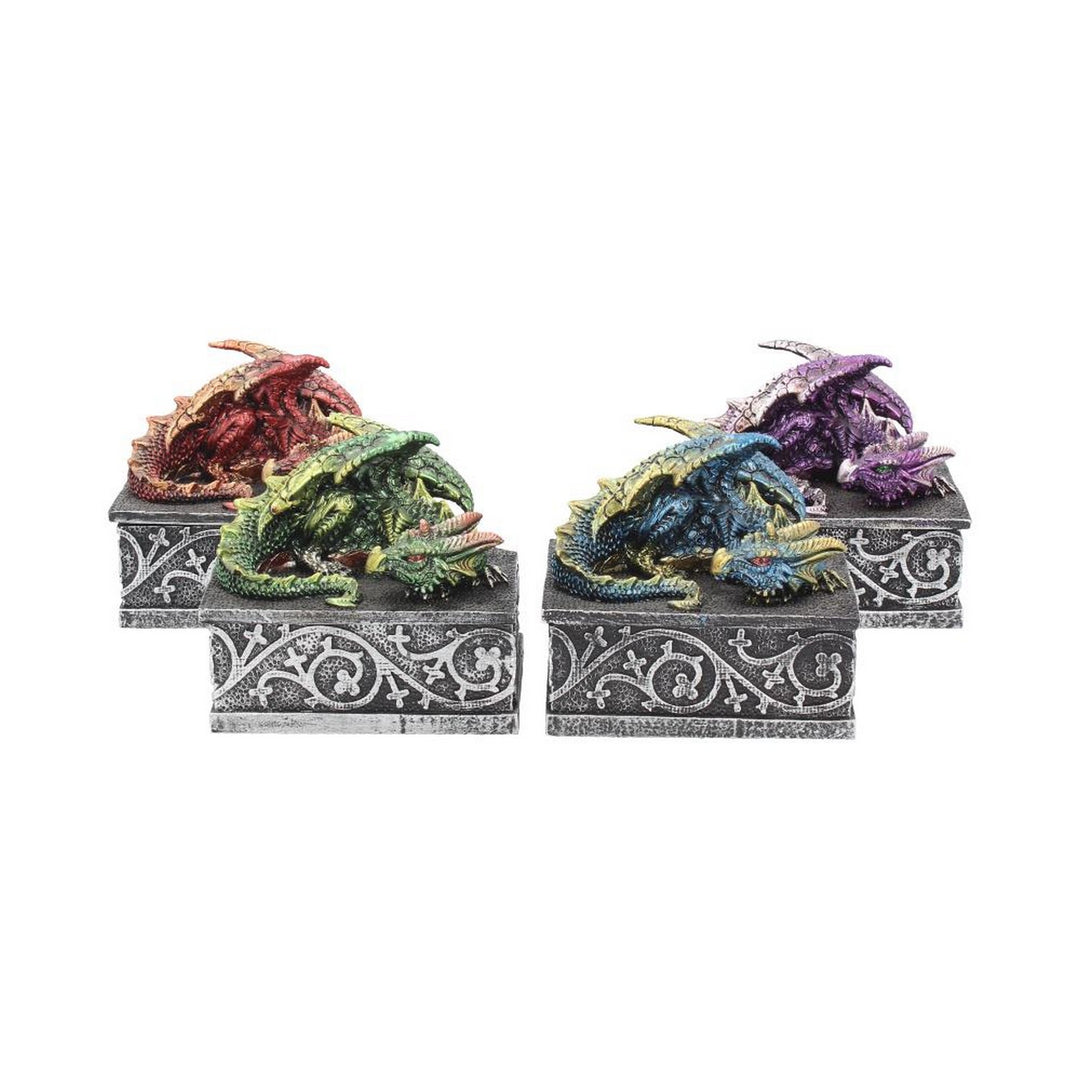 Dragons Safehold Box Set of 4 Trinket Boxes U2008F6