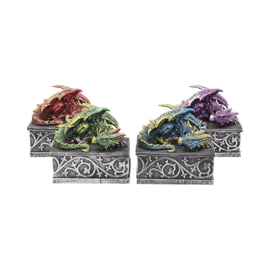 Dragons Safehold Box Set of 4 Trinket Boxes U2008F6