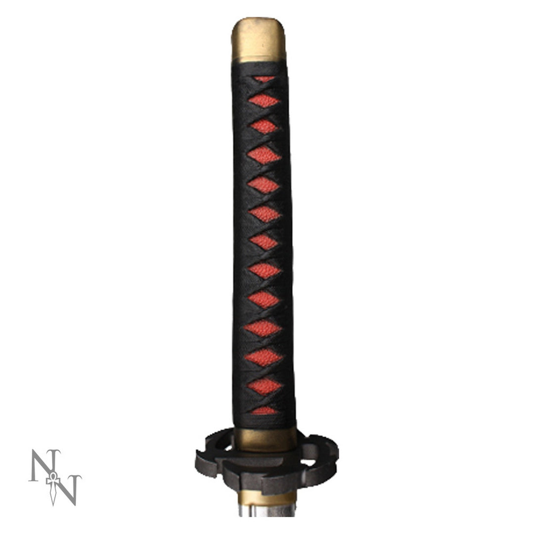 Black Handled Samurai Katana U2044F6