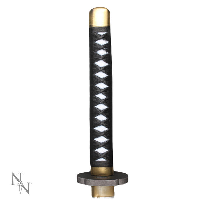 Black and White Handled Katana 99cm U2045F6