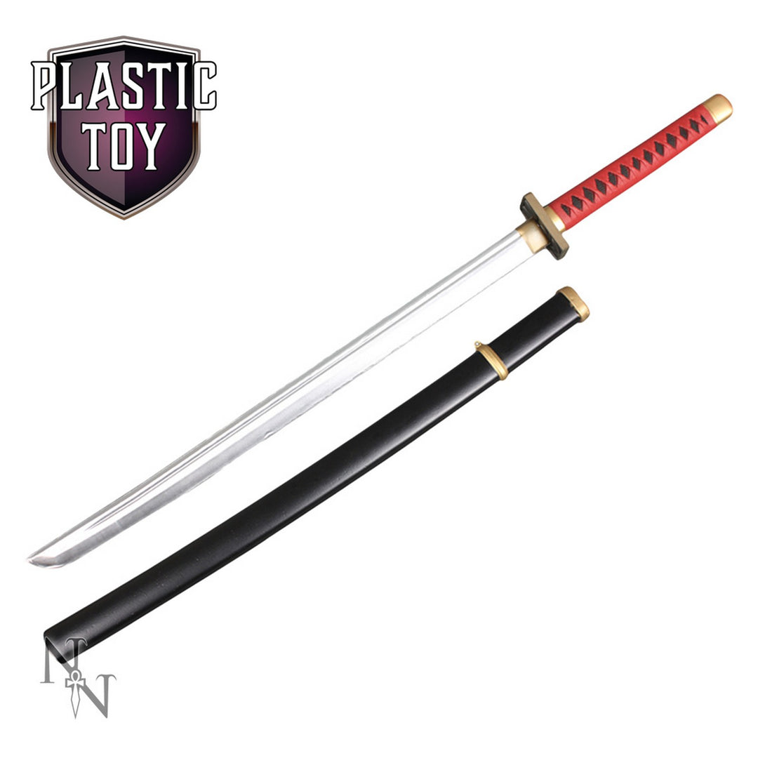 Red Handled Katana 99cm U2046F6