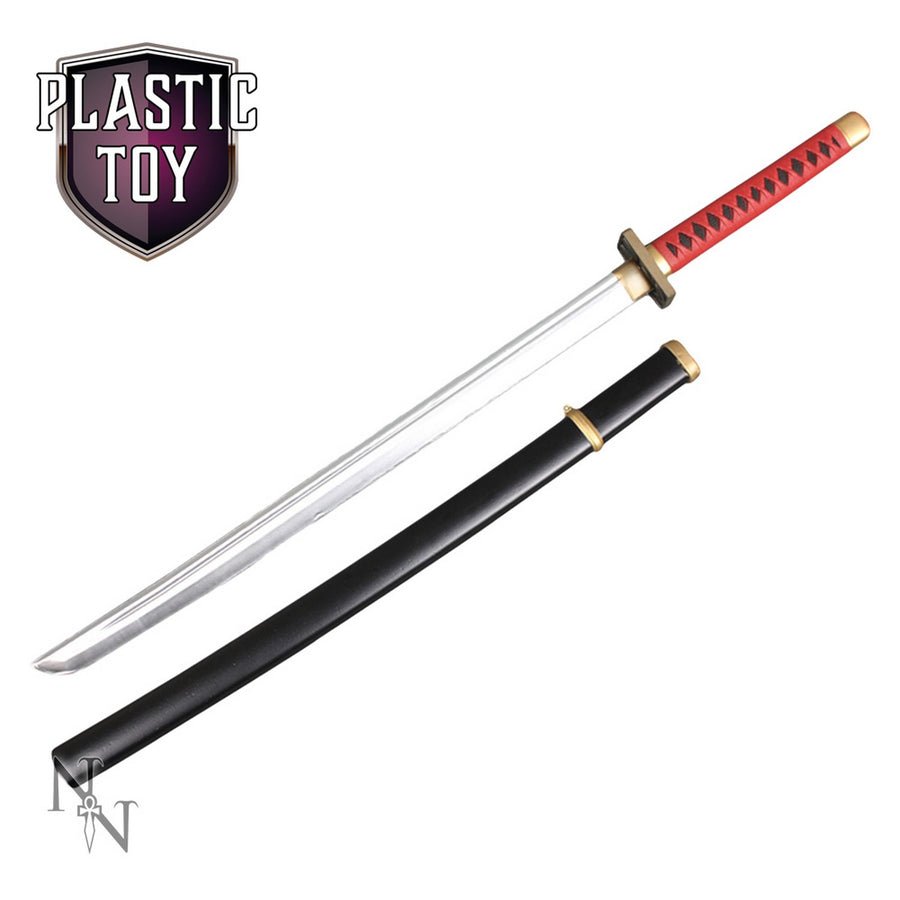 Red Handled Katana 99cm U2046F6