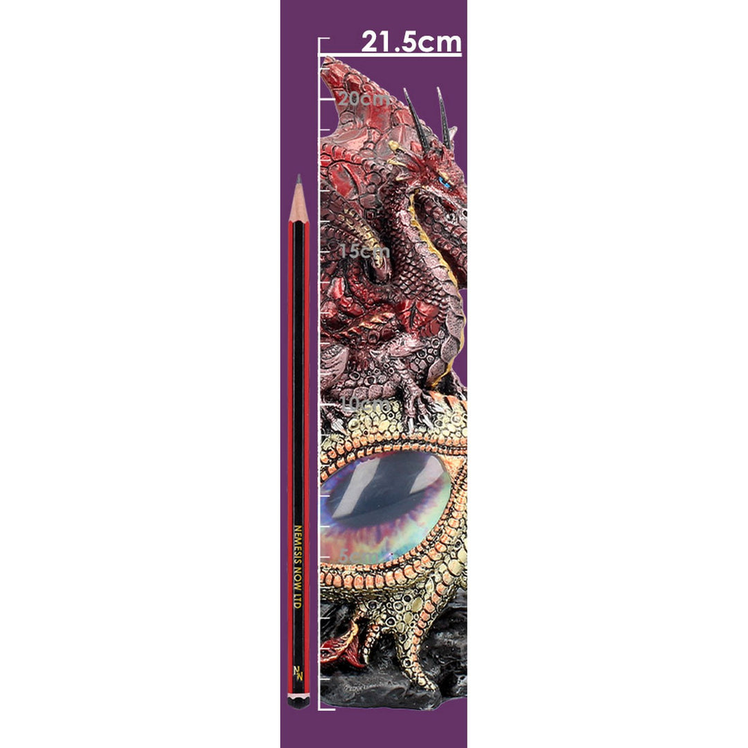 Eye of the Dragon Light Up Red Figurine Ornament U2052F6