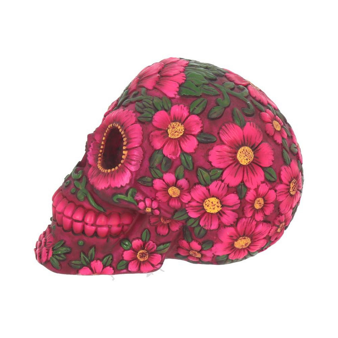 Sugar Blossom Pink Skull 14.5cm U2097F6