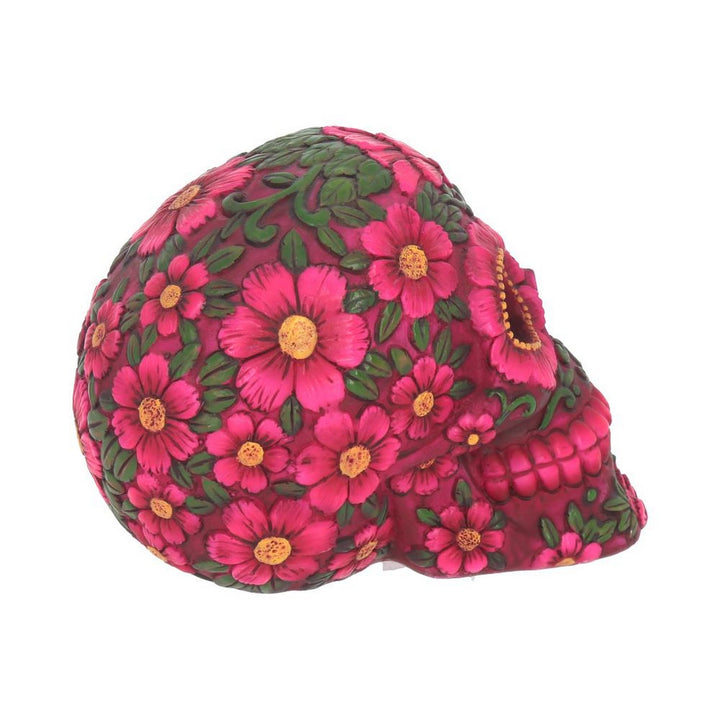 Sugar Blossom Pink Skull 14.5cm U2097F6