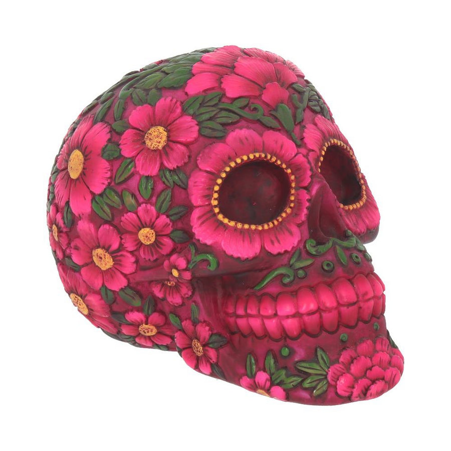 Sugar Blossom Pink Skull 14.5cm U2097F6