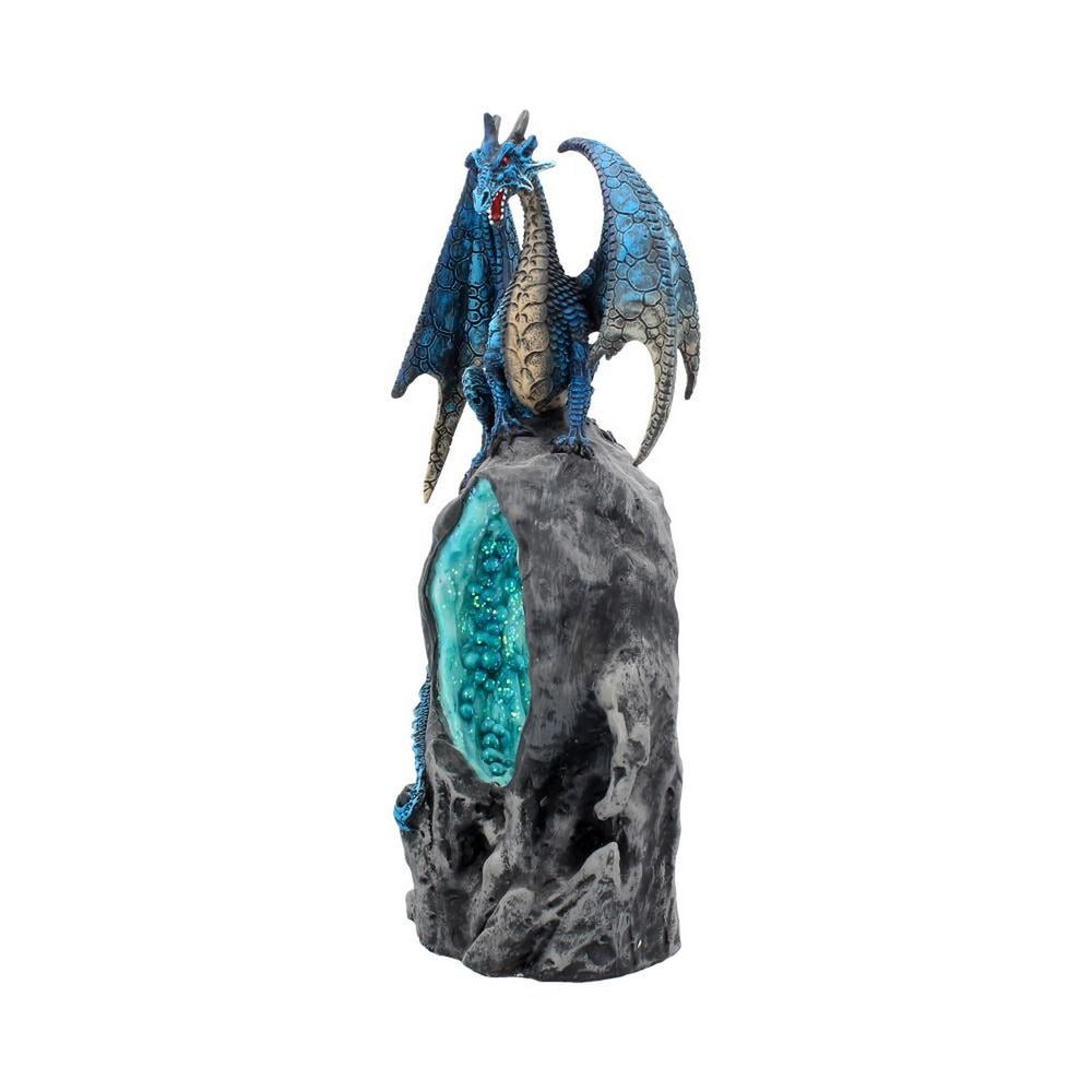 Frostwing's Gateway Figurine Blue Dragon Crystal Light Up Ornament U2470G6
