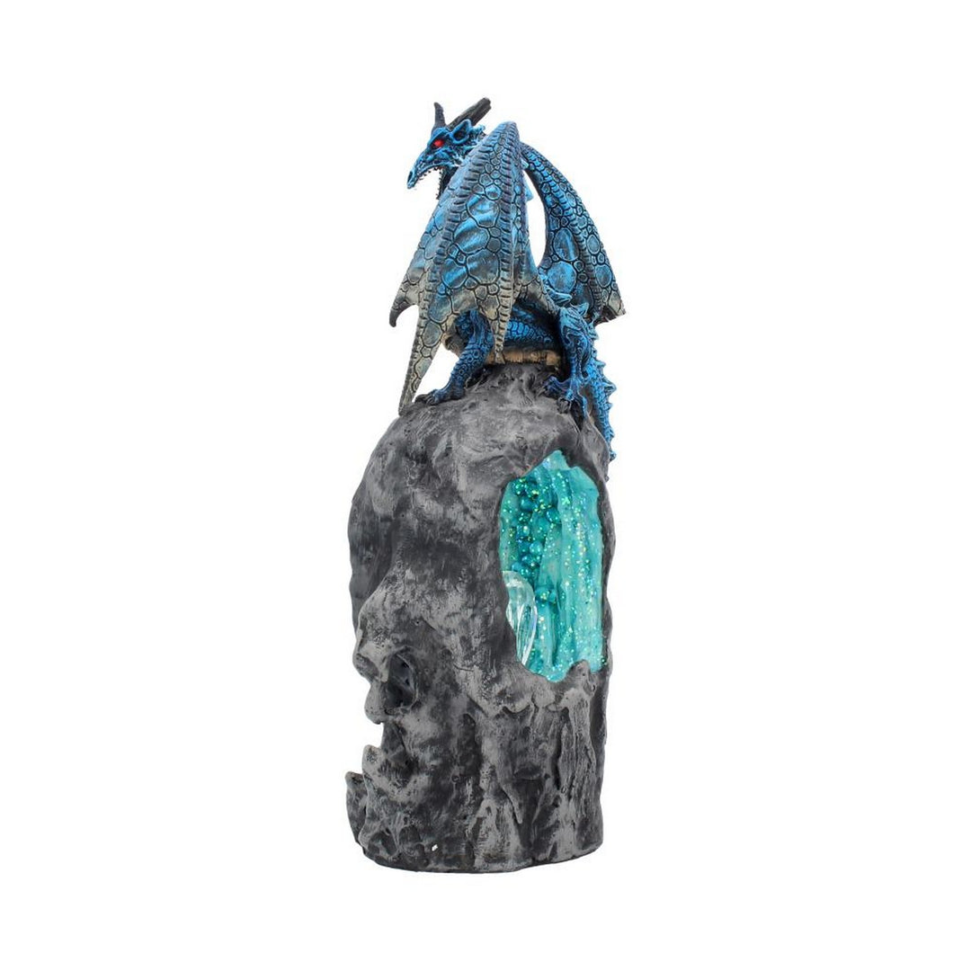 Frostwing's Gateway Figurine Blue Dragon Crystal Light Up Ornament U2470G6