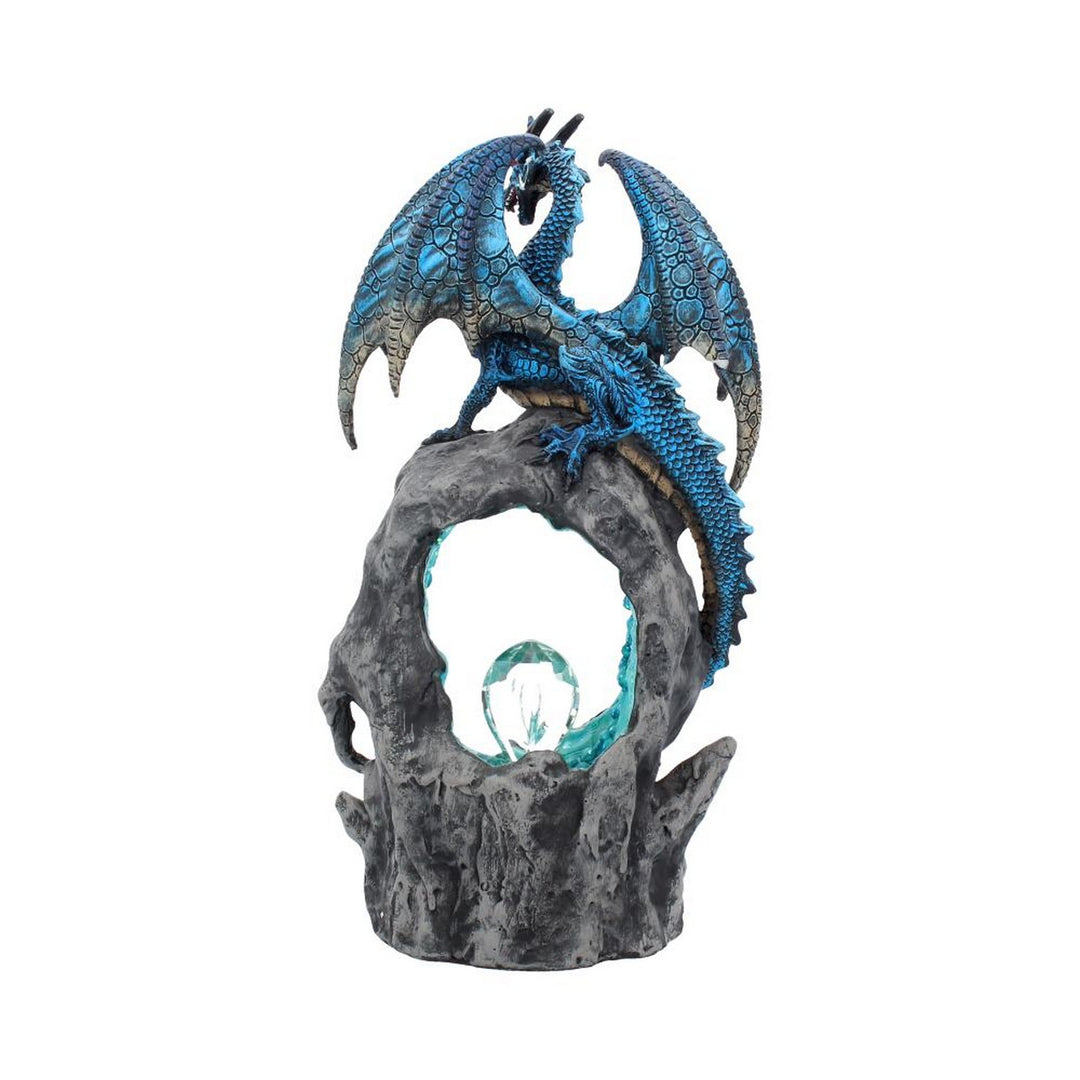 Frostwing's Gateway Figurine Blue Dragon Crystal Light Up Ornament U2470G6