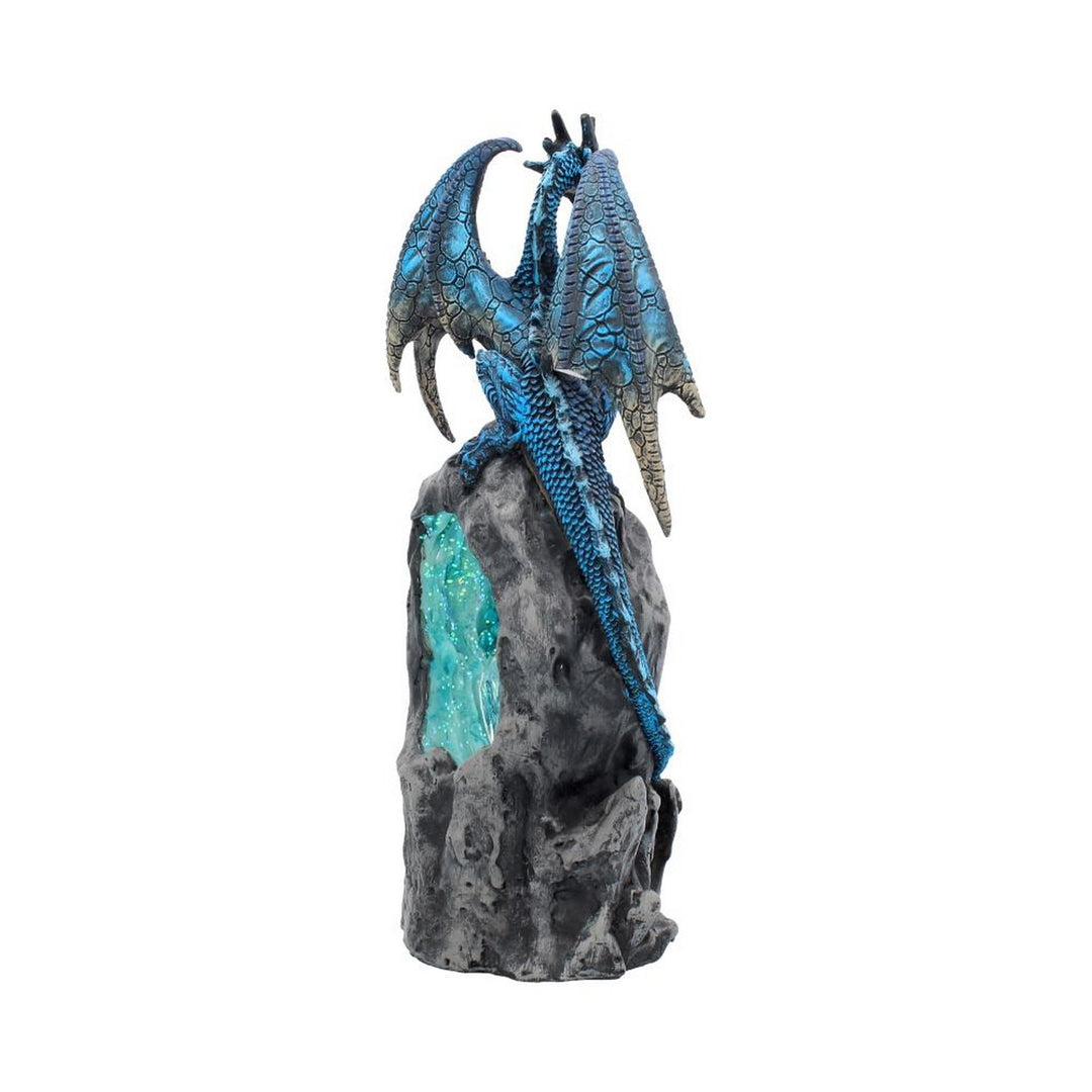 Frostwing's Gateway Figurine Blue Dragon Crystal Light Up Ornament U2470G6