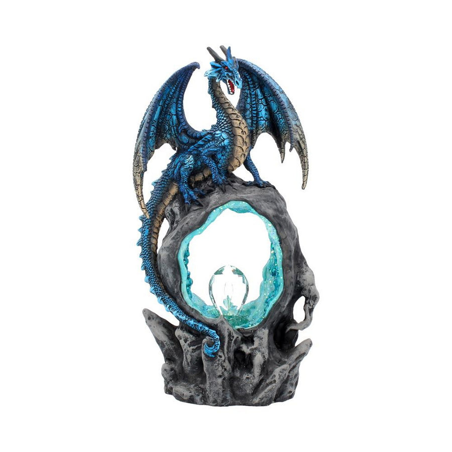 Frostwing's Gateway Figurine Blue Dragon Crystal Light Up Ornament U2470G6