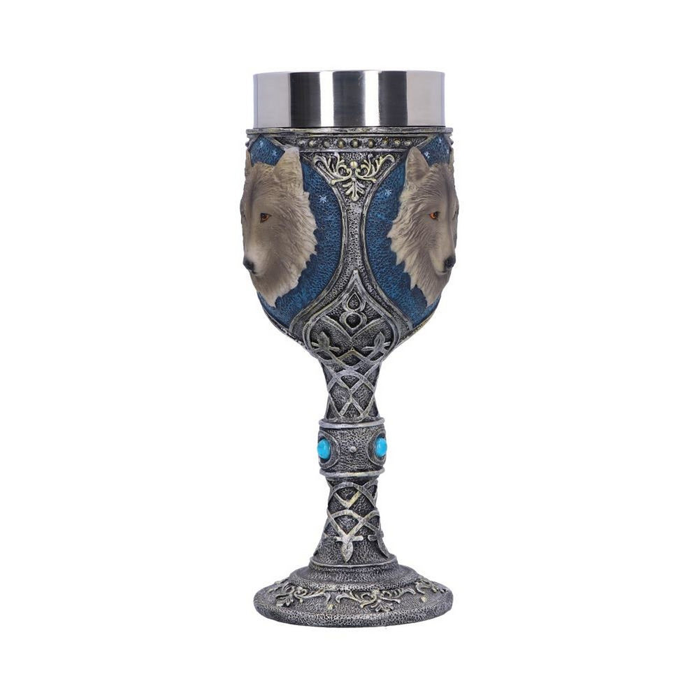 Lone Wolf Grey Animal Goblet 19.5cm U2500G6
