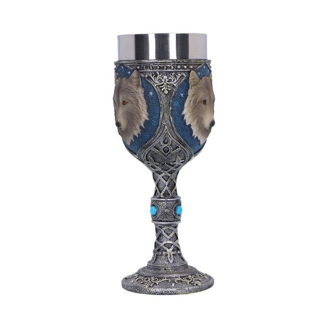Lone Wolf Grey Animal Goblet 19.5cm U2500G6