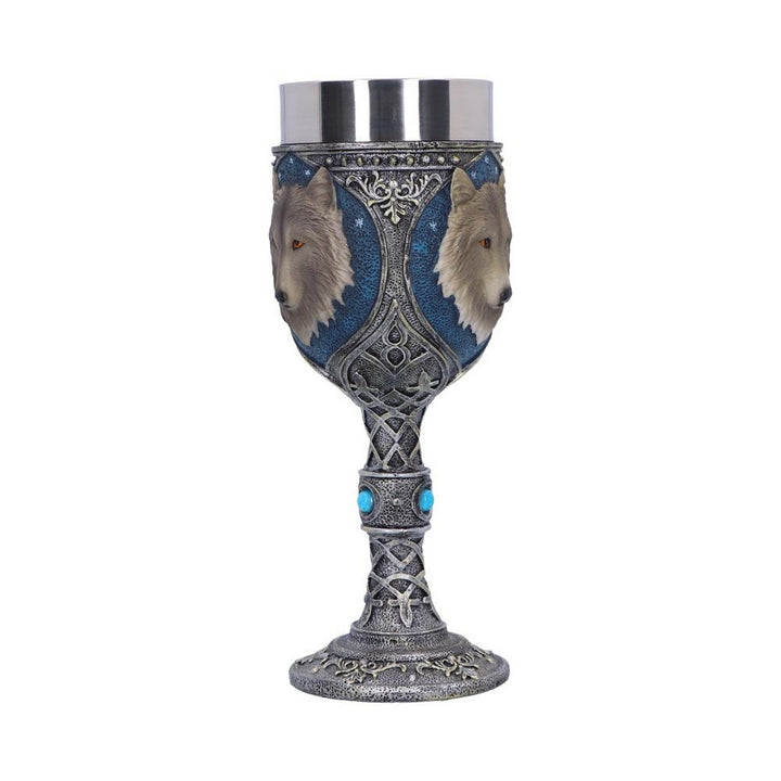 Lone Wolf Grey Animal Goblet 19.5cm U2500G6