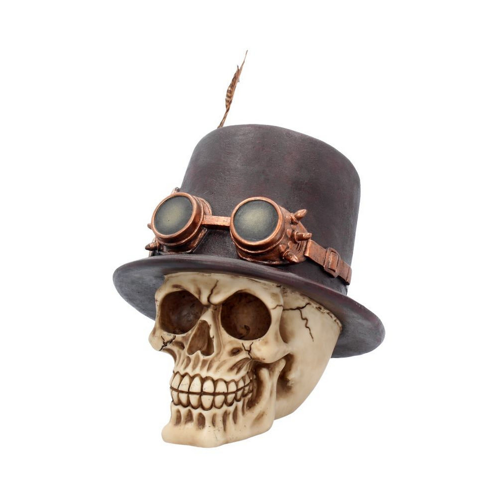 The Aristocrat steampunk alternative skull figurine U2506G6