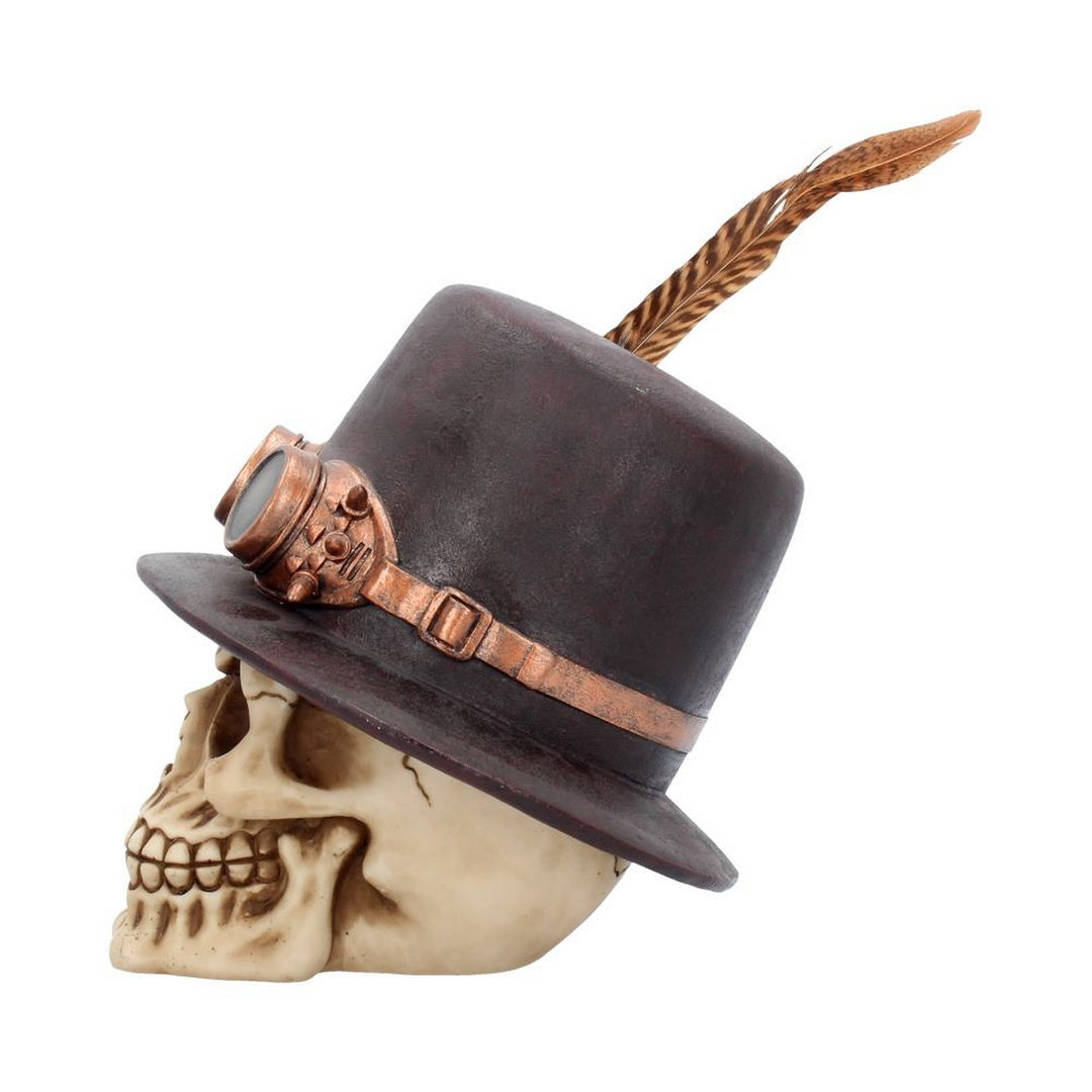 The Aristocrat steampunk alternative skull figurine U2506G6