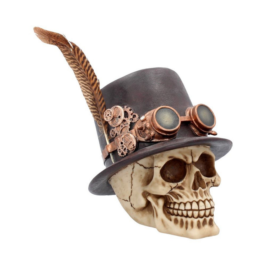 The Aristocrat steampunk alternative skull figurine U2506G6