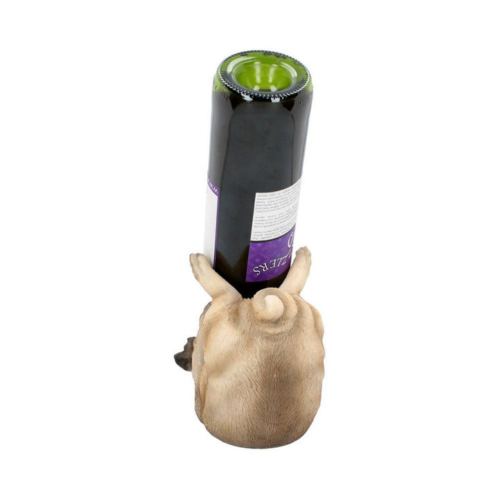 Pug Dog Guzzler Wine Bottle Holder U2805G6